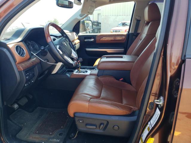 5TFAY5F12EX368544 - 2014 TOYOTA TUNDRA CREWMAX PLATINUM Qəhvəyi foto 7