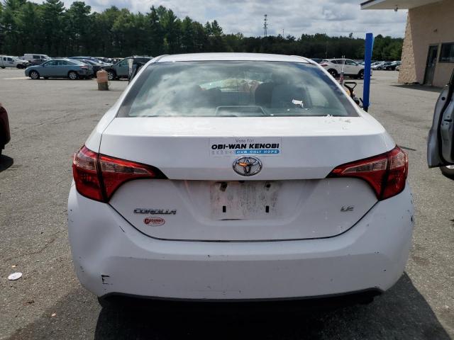 2T1BURHE3JC967520 - 2018 TOYOTA COROLLA L 白色 照片 6