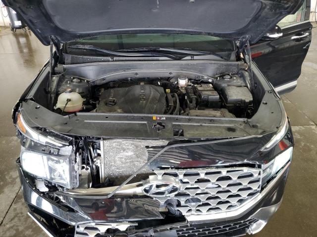 5NMS6DAJ4MH344412 - 2021 HYUNDAI SANTA FE SEL შავი ფოტო 12