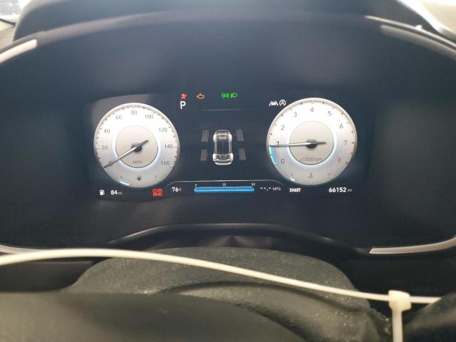 5NMS6DAJ4MH344412 - 2021 HYUNDAI SANTA FE SEL შავი ფოტო 9