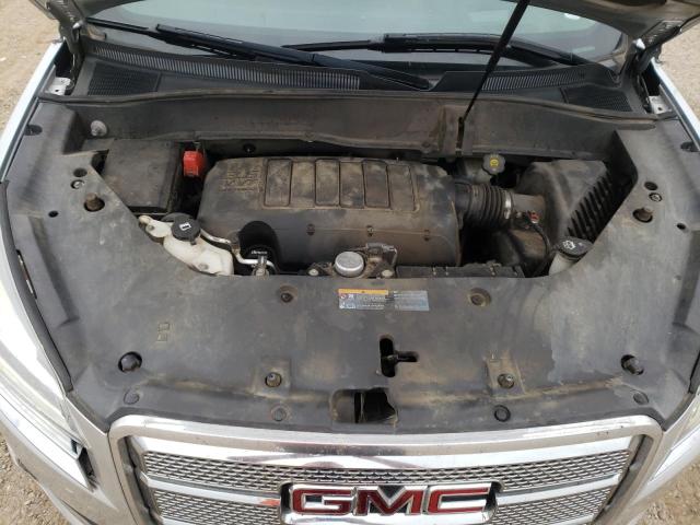 1GKKVTKD0DJ262102 - 2013 GMC ACADIA DENALI SILVER photo 12