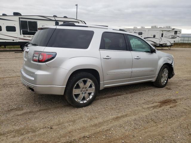 1GKKVTKD0DJ262102 - 2013 GMC ACADIA DENALI SILVER photo 3