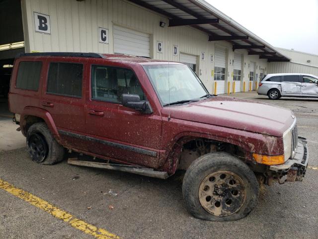 1J8HG48KX7C654498 - 2007 JEEP COMMANDER RED photo 4