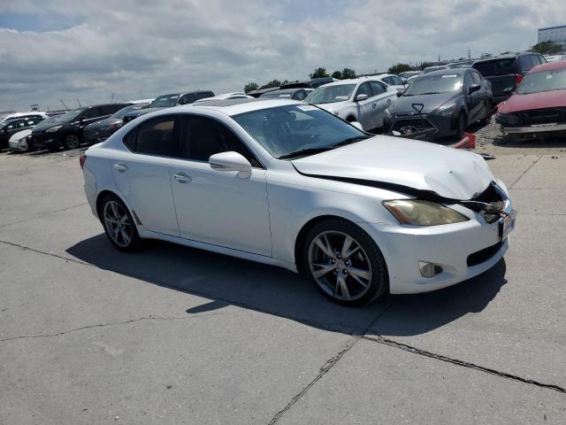 JTHBF5C2XA5116049 - 2010 LEXUS IS 250 WHITE photo 4