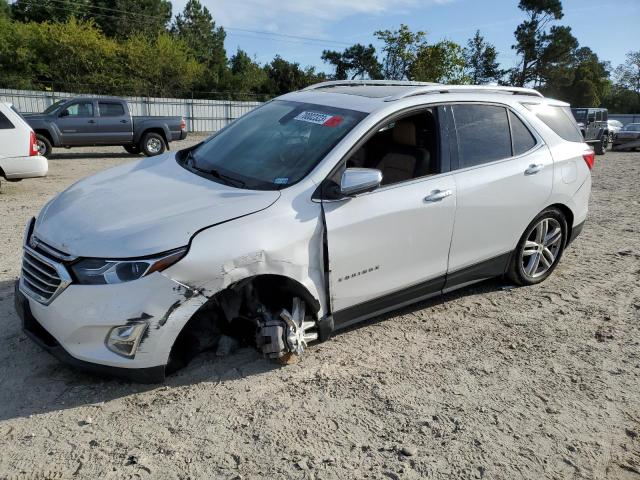 2GNAXNEVXK6189307 - 2019 CHEVROLET EQUINOX PREMIER WHITE photo 1