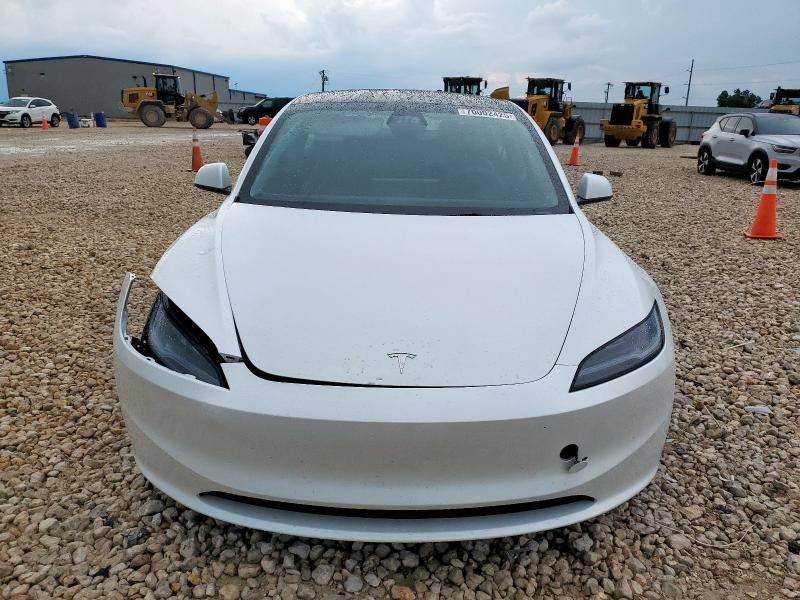 5YJ3E1EA8RF773528 - 2024 TESLA MODEL 3 Blanc photo 5