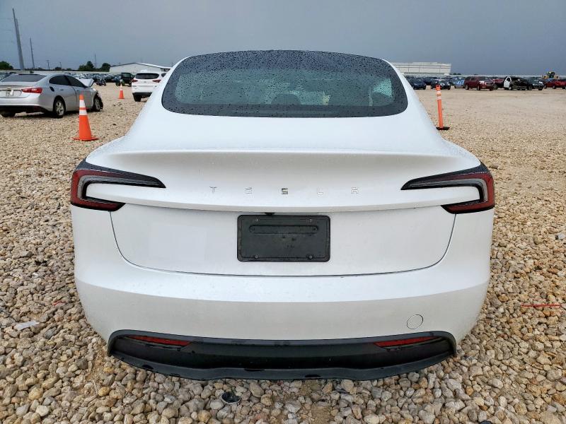 5YJ3E1EA8RF773528 - 2024 TESLA MODEL 3 Blanc photo 6