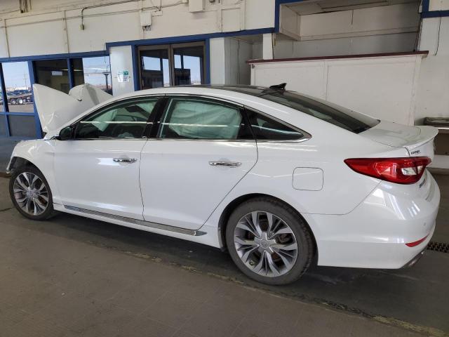 5NPE34AB4FH256061 - 2015 HYUNDAI SONATA SPORT WHITE photo 2