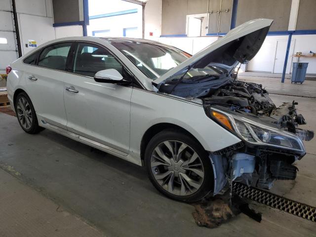 5NPE34AB4FH256061 - 2015 HYUNDAI SONATA SPORT WHITE photo 4