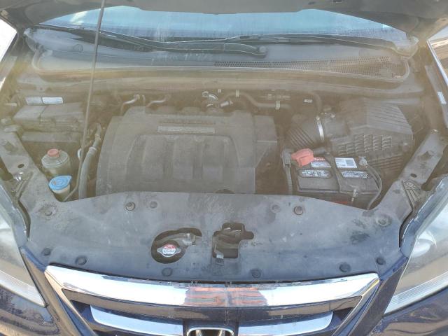 5FNRL38737B098583 - 2007 HONDA ODYSSEY EXL ლურჯი ფოტო 12