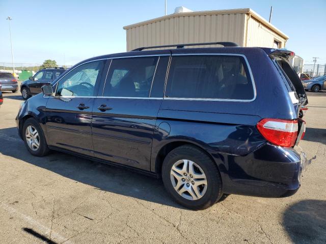 5FNRL38737B098583 - 2007 HONDA ODYSSEY EXL ლურჯი ფოტო 2