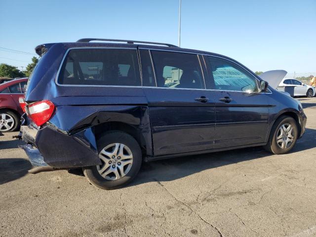 5FNRL38737B098583 - 2007 HONDA ODYSSEY EXL ლურჯი ფოტო 3