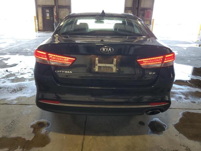 5XXGU4L31GG095791 - 2016 KIA OPTIMA EX BLACK photo 6