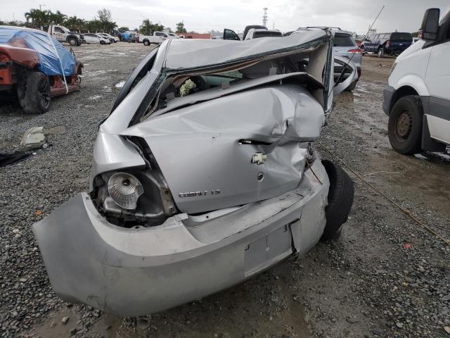 1G1AK55F477209468 - 2007 CHEVROLET COBALT LS SILVER photo 6