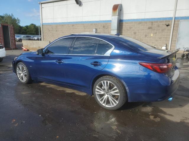 JN1EV7ARXKM592616 - 2019 INFINITI Q50 LUXE 蓝色 照片 2