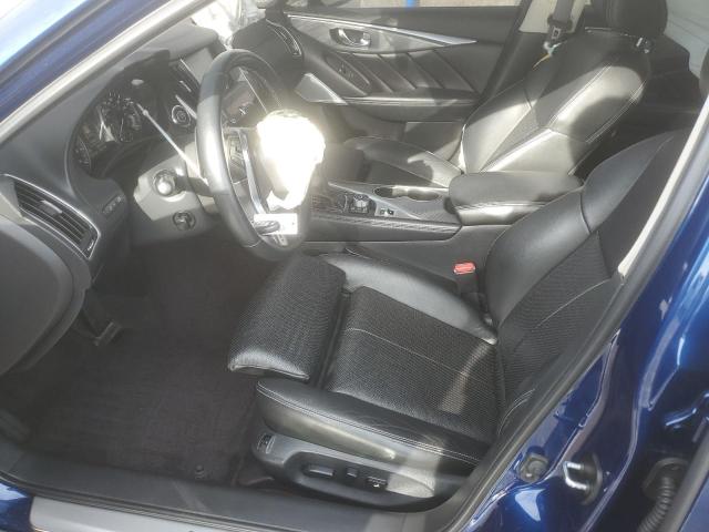 JN1EV7ARXKM592616 - 2019 INFINITI Q50 LUXE 蓝色 照片 7