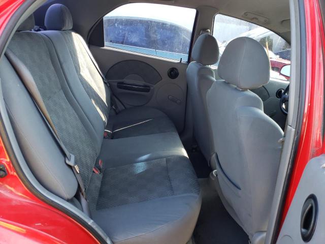 KL1TD52665B335766 - 2005 CHEVROLET AVEO BASE Qırmızı foto 10