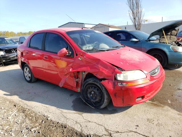 KL1TD52665B335766 - 2005 CHEVROLET AVEO BASE Qırmızı foto 4