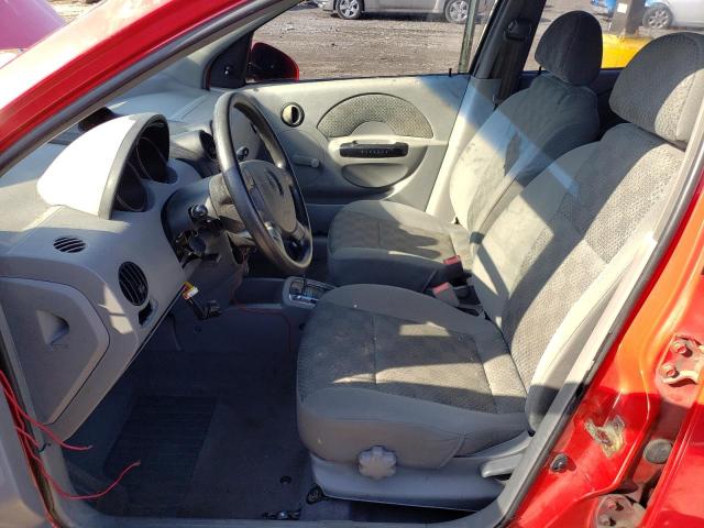 KL1TD52665B335766 - 2005 CHEVROLET AVEO BASE Qırmızı foto 7