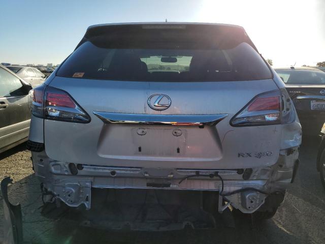 2T2ZK1BA8DC088137 - 2013 LEXUS RX 350 SILVER photo 6