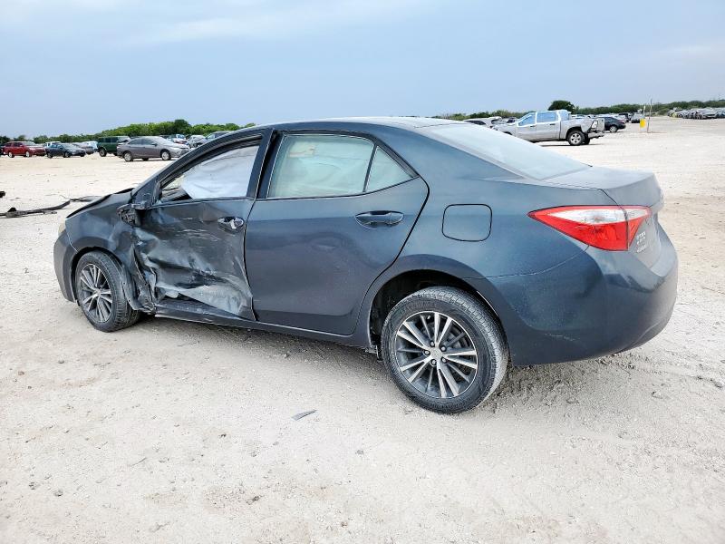 5YFBURHE0GP524685 - 2016 TOYOTA COROLLA L GRAY photo 2