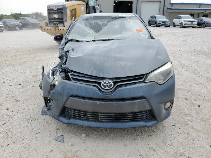 5YFBURHE0GP524685 - 2016 TOYOTA COROLLA L GRAY photo 5