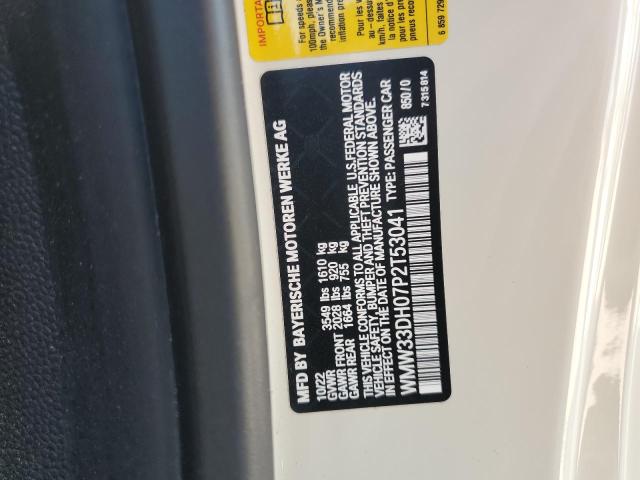 WMW33DH07P2T53041 - 2023 MINI COOPER 白色 照片 13