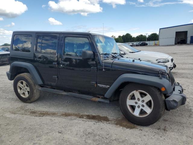 1C4BJWDG7FL675156 - 2015 JEEP WRANGLER U SPORT BLACK photo 4