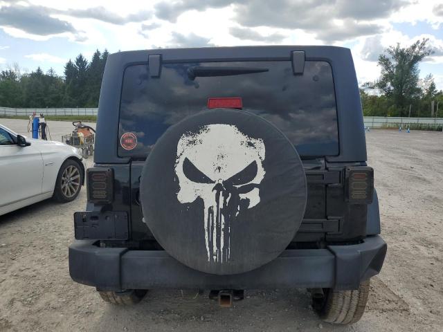 1C4BJWDG7FL675156 - 2015 JEEP WRANGLER U SPORT BLACK photo 6