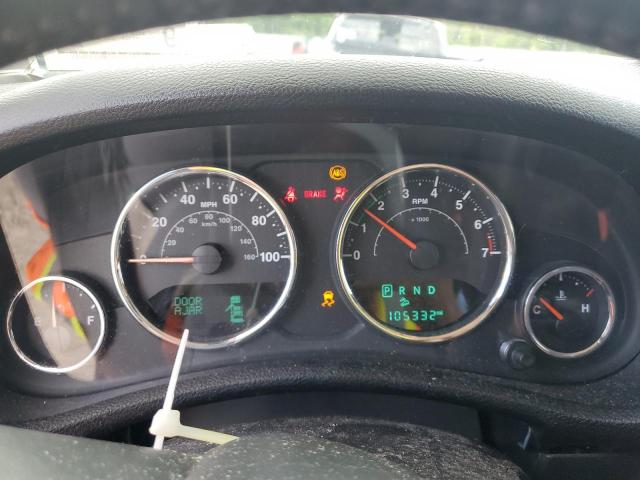 1C4BJWDG7FL675156 - 2015 JEEP WRANGLER U SPORT BLACK photo 9