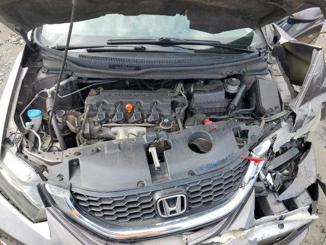 19XFB2F56DE226477 - 2013 HONDA CIVIC LX GRAY photo 11