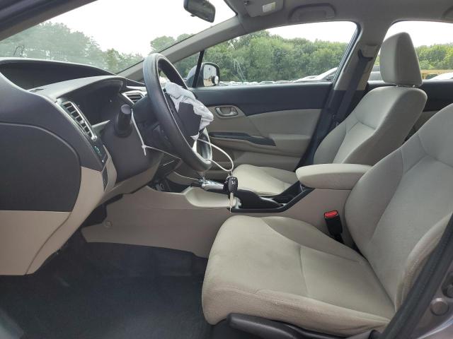 19XFB2F56DE226477 - 2013 HONDA CIVIC LX GRAY photo 7