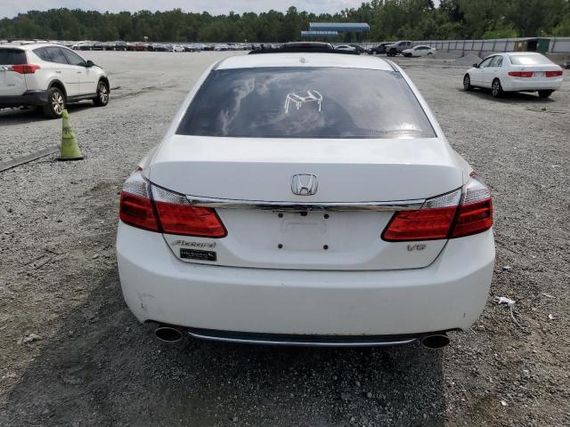 1HGCR3F81FA015130 - 2015 HONDA ACCORD EXL WHITE photo 6