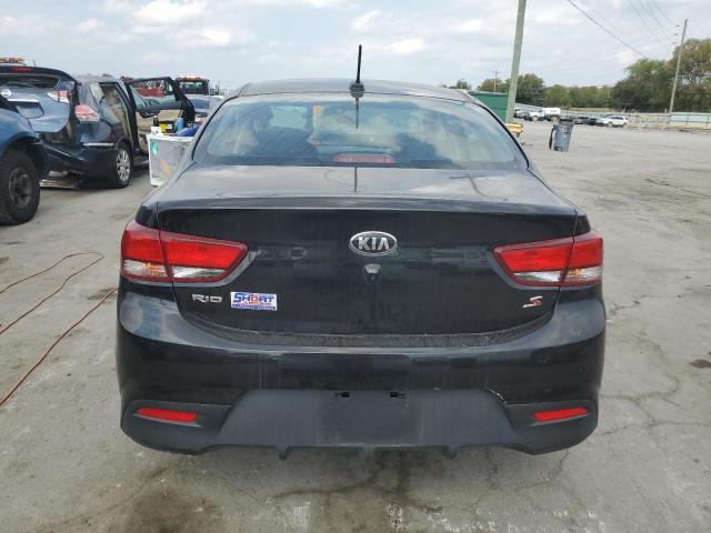 3KPA24AB3KE158087 - 2019 KIA RIO S BLACK photo 6