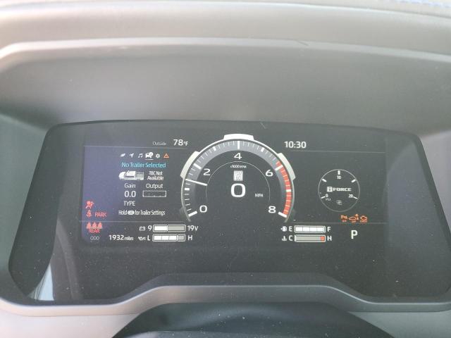 5TFNA5DB8RX199265 - 2024 TOYOTA TUNDRA CREWMAX PLATINUM თეთრი ფოტო 9