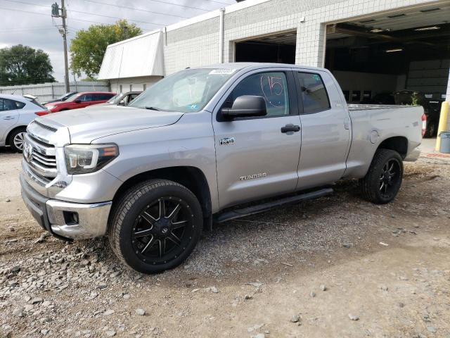 5TFUY5F15GX518517 - 2016 TOYOTA TUNDRA DOUBLE CAB SR/SR5 SILVER photo 1