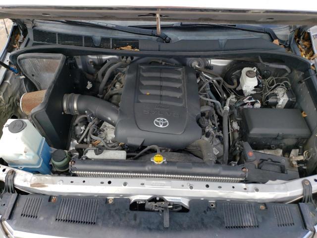 5TFUY5F15GX518517 - 2016 TOYOTA TUNDRA DOUBLE CAB SR/SR5 SILVER photo 11