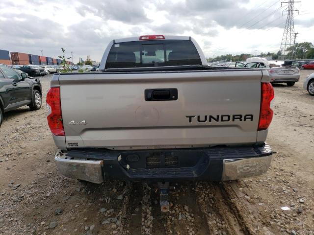 5TFUY5F15GX518517 - 2016 TOYOTA TUNDRA DOUBLE CAB SR/SR5 SILVER photo 6
