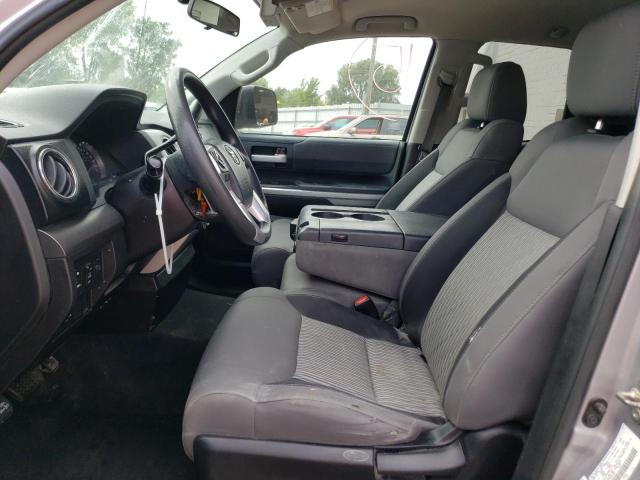 5TFUY5F15GX518517 - 2016 TOYOTA TUNDRA DOUBLE CAB SR/SR5 SILVER photo 7