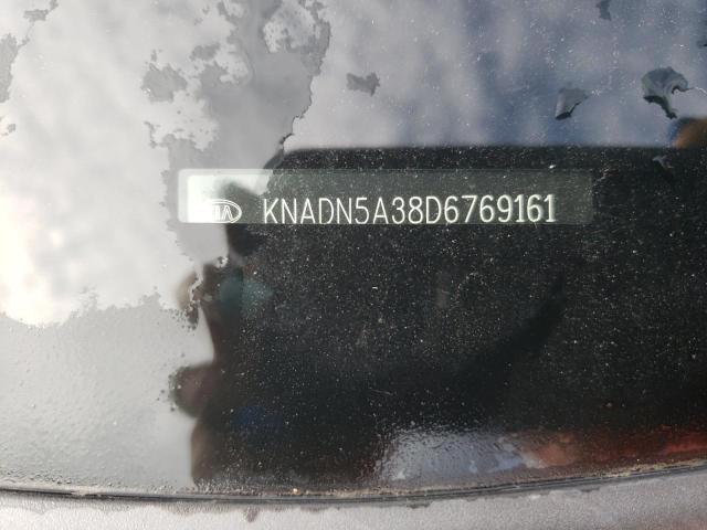 KNADN5A38D6769161 - 2013 KIA RIO EX BLACK photo 12