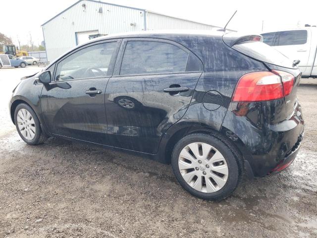 KNADN5A38D6769161 - 2013 KIA RIO EX BLACK photo 2