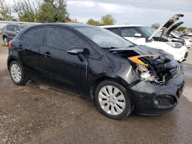 KNADN5A38D6769161 - 2013 KIA RIO EX BLACK photo 4