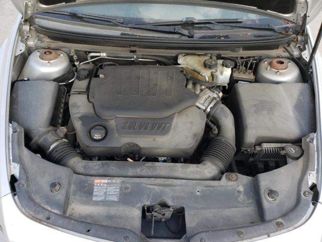 1G1ZG5E78CF209096 - 2012 CHEVROLET MALIBU LTZ ვერცხლისფერი ფოტო 11