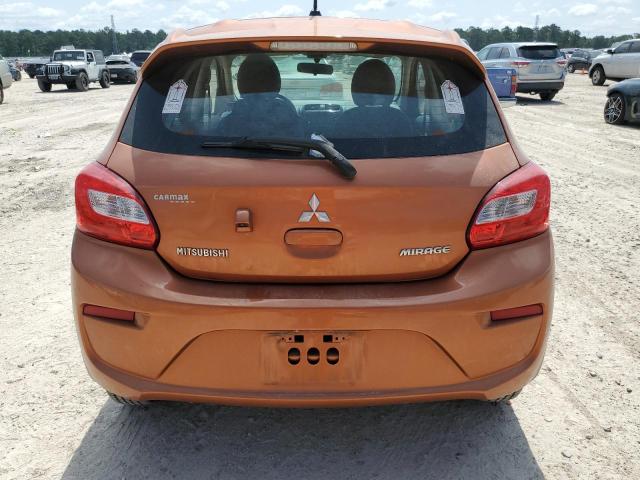 ML32A3HJ9KH016564 - 2019 MITSUBISHI MIRAGE ES ORANGE photo 6