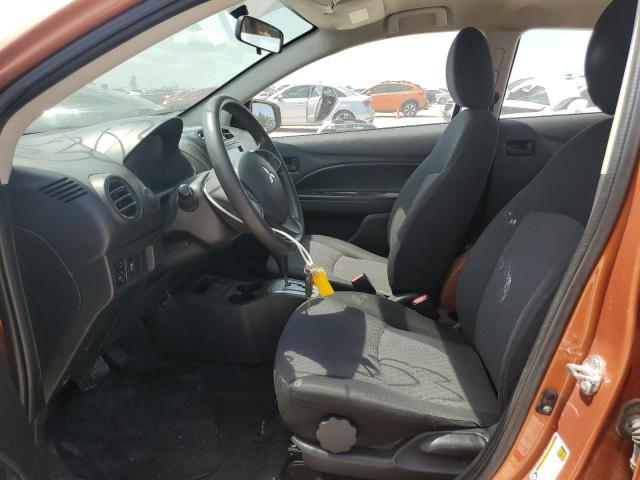 ML32A3HJ9KH016564 - 2019 MITSUBISHI MIRAGE ES ORANGE photo 7