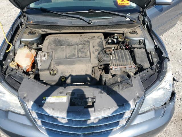 1C3LC65M28N243427 - 2008 CHRYSLER SEBRING LIMITED SILVER photo 11