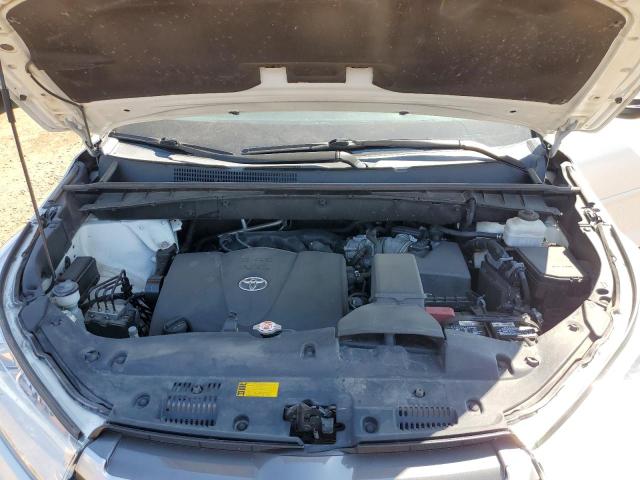 5TDJZRFH8KS934127 - 2019 TOYOTA HIGHLANDER SE თეთრი ფოტო 12