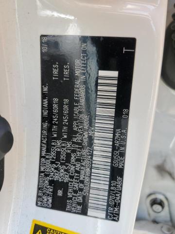 5TDJZRFH8KS934127 - 2019 TOYOTA HIGHLANDER SE თეთრი ფოტო 13