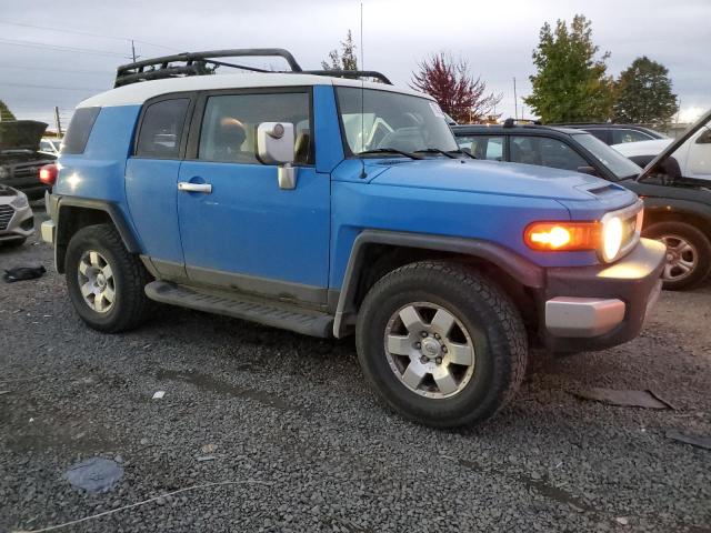 JTEBU11F770071126 - 2007 TOYOTA FJ CRUISER BLUE photo 4