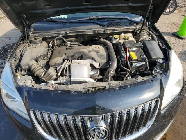 2G4GR5GXXH9106473 - 2017 BUICK REGAL PREMIUM BLACK photo 11